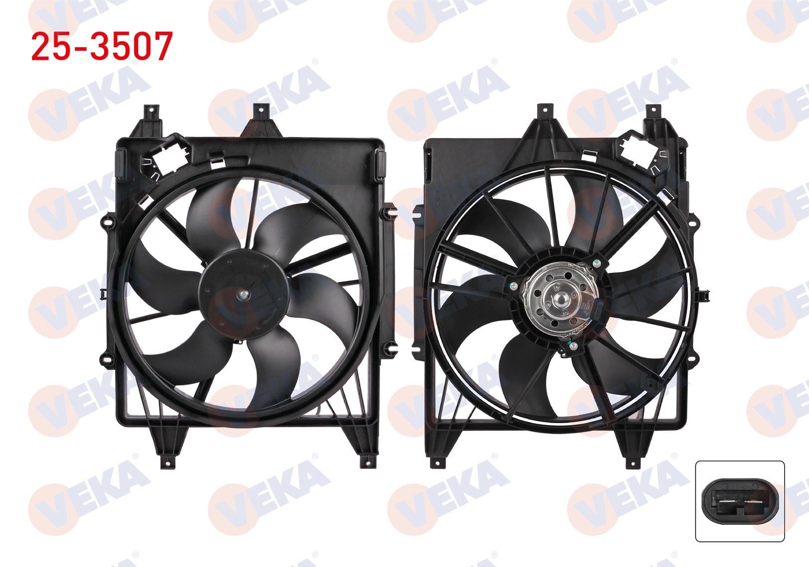 VEKA253507-Fan Motoru