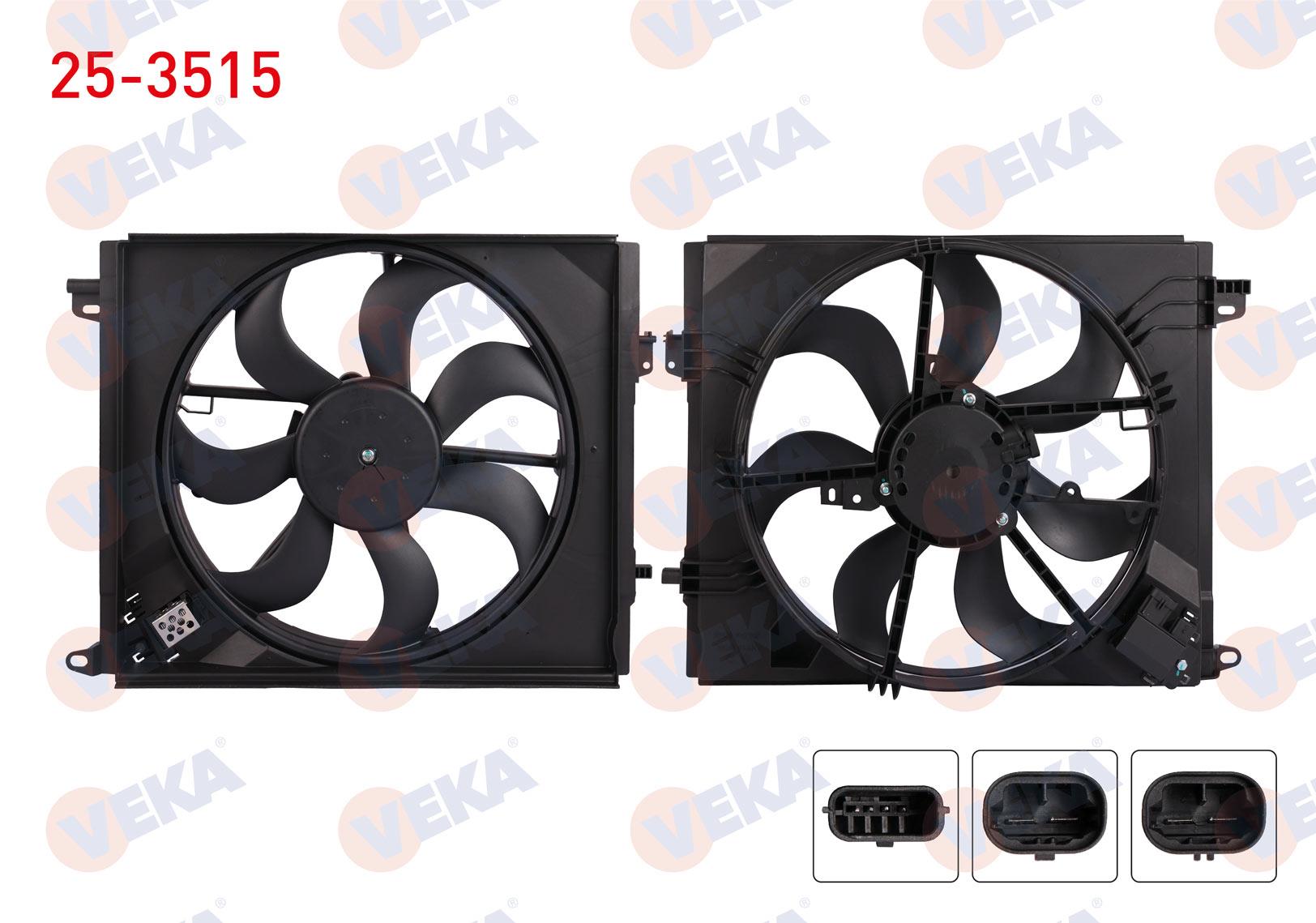 VEKA253515-Fan Motoru