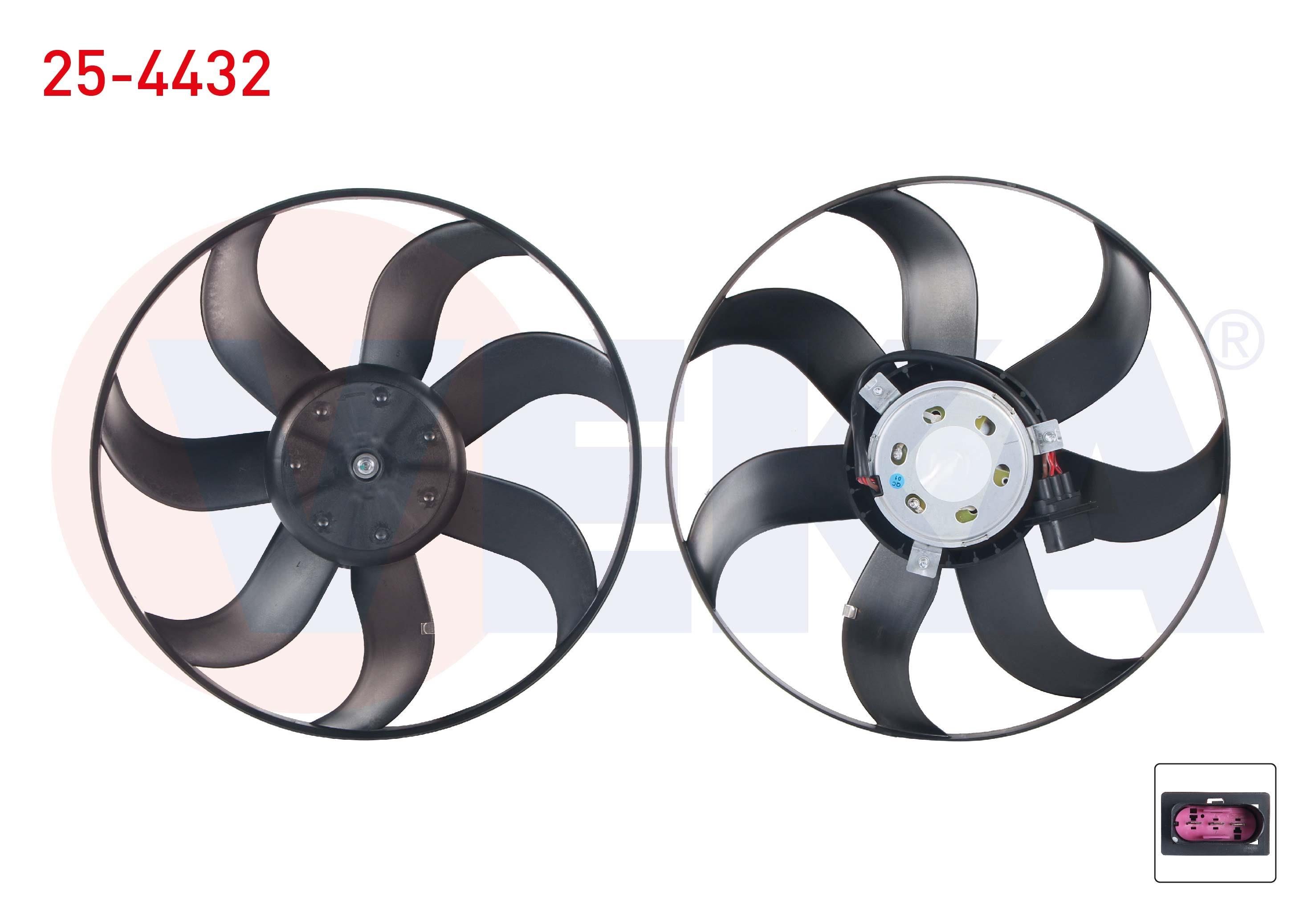 VEKA254432-Fan Motoru