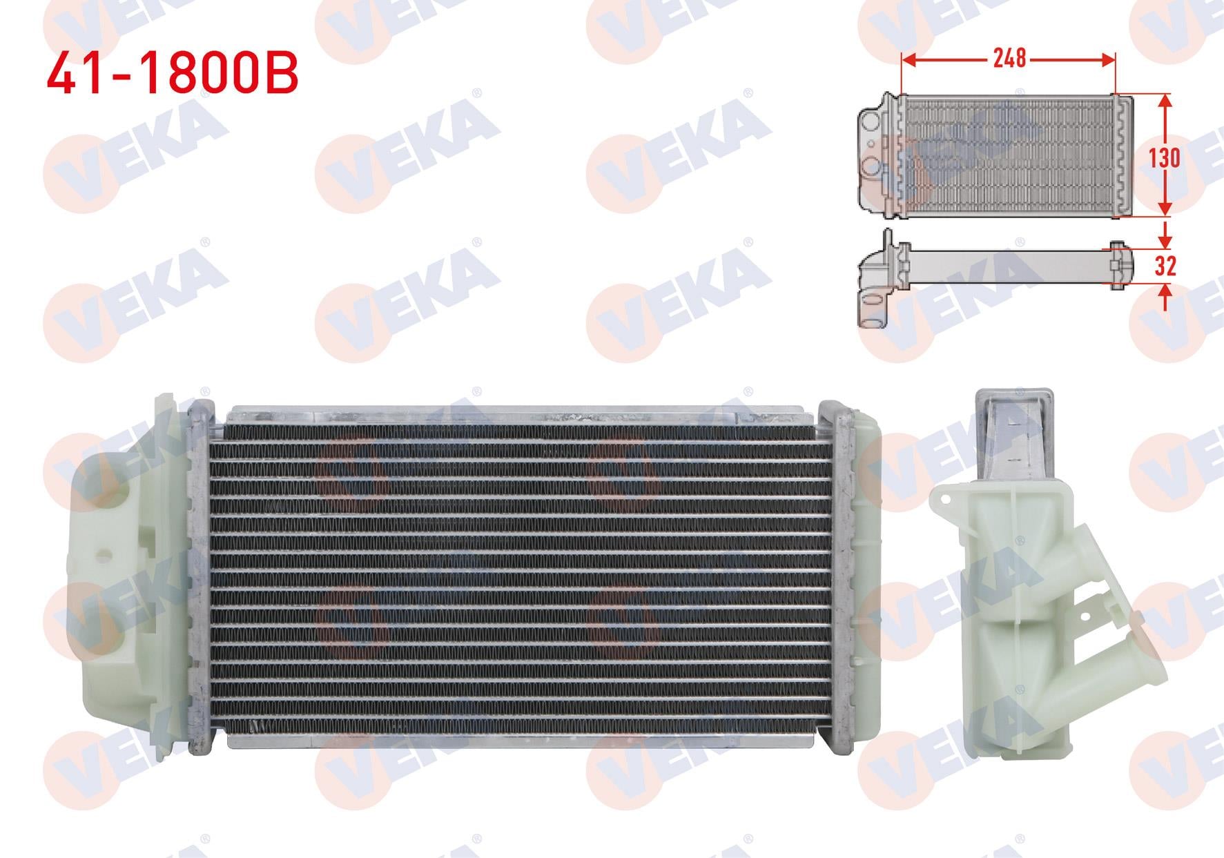 VEKA411800B-Kalorifer Radyatörü