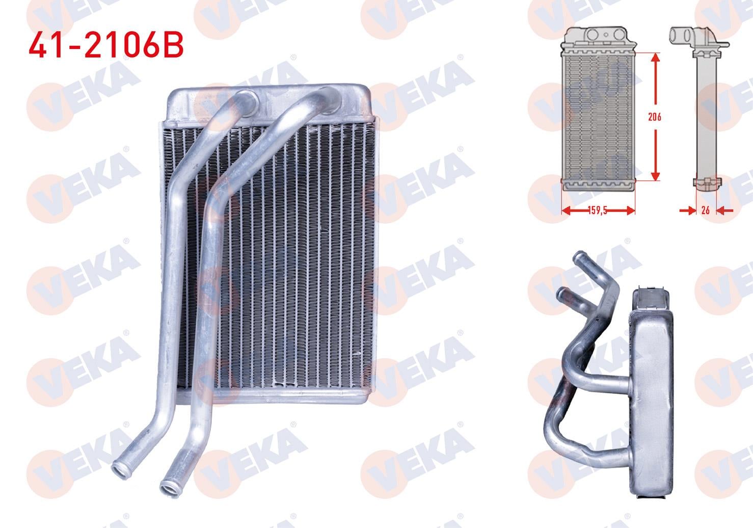 VEKA412106B-Kalorifer Radyatörü