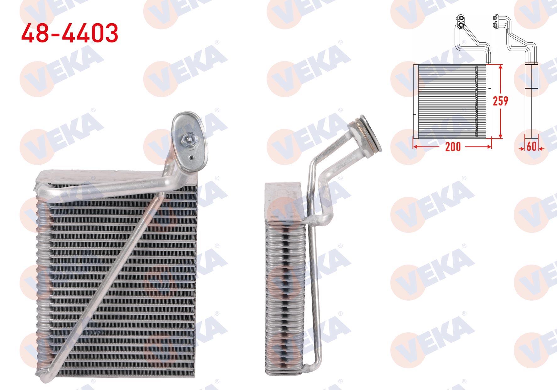VEKA484403-Evaporatörler