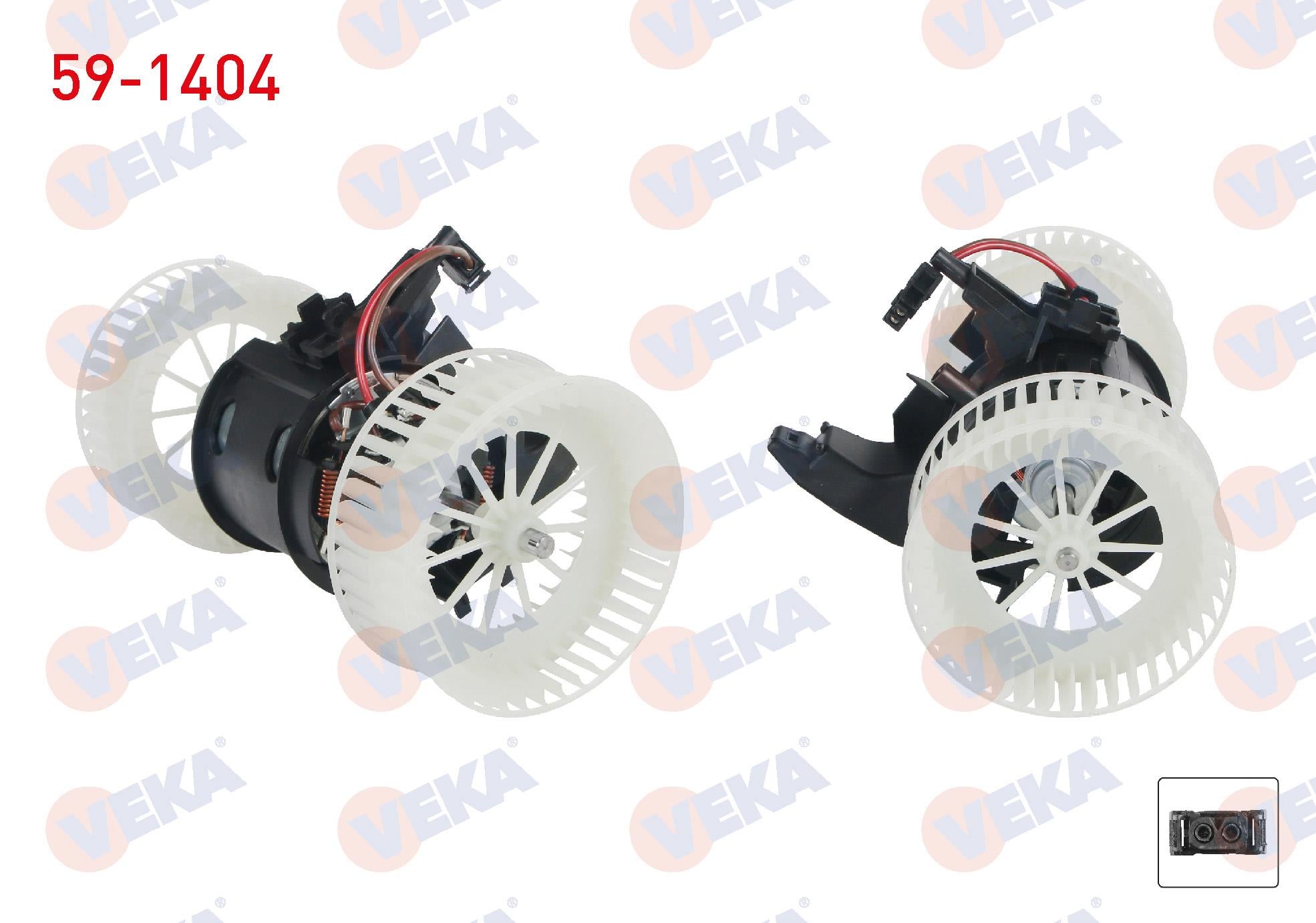 VEKA591404-Kalorifer Motoru