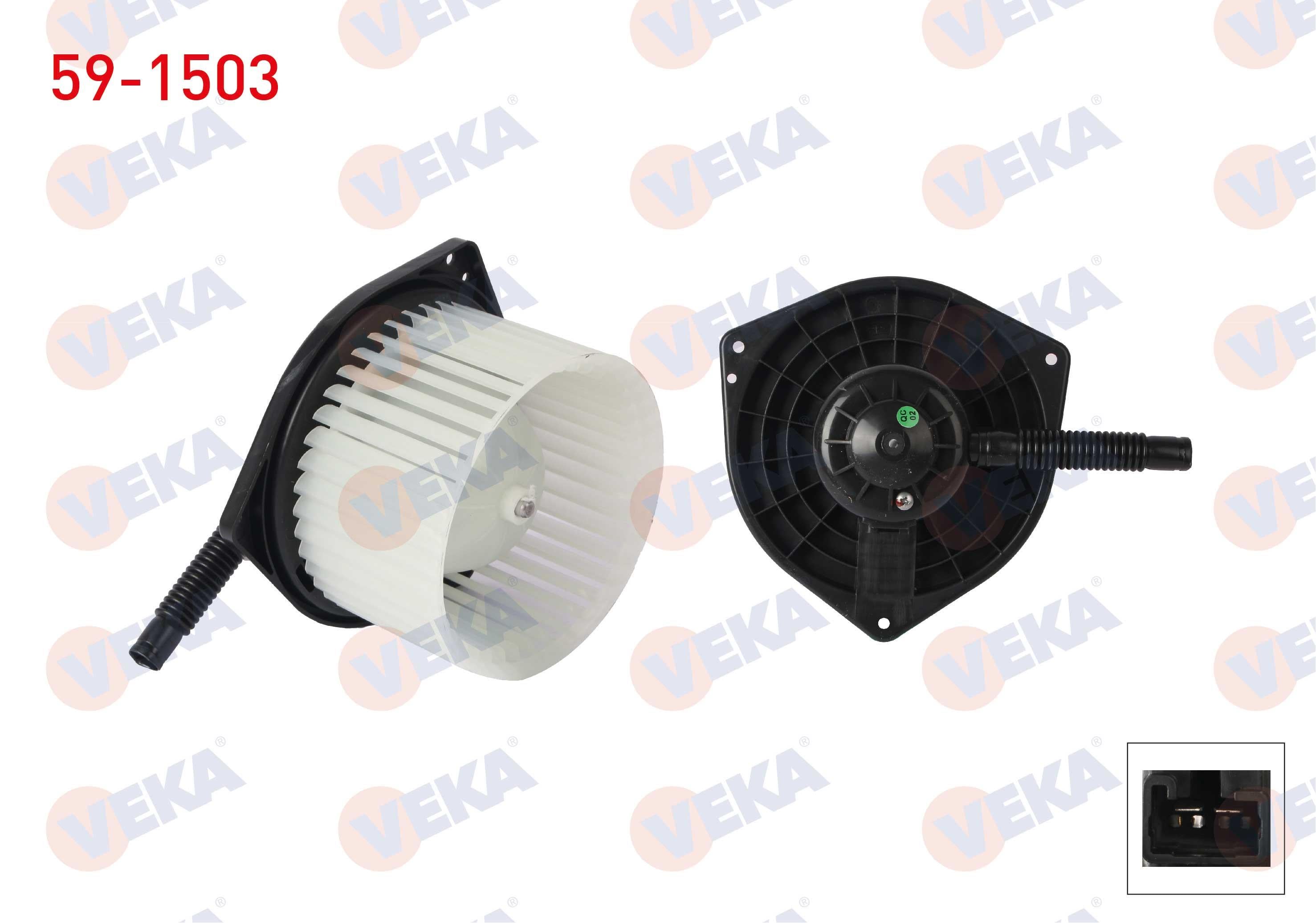VEKA591503-Kalorifer Motoru