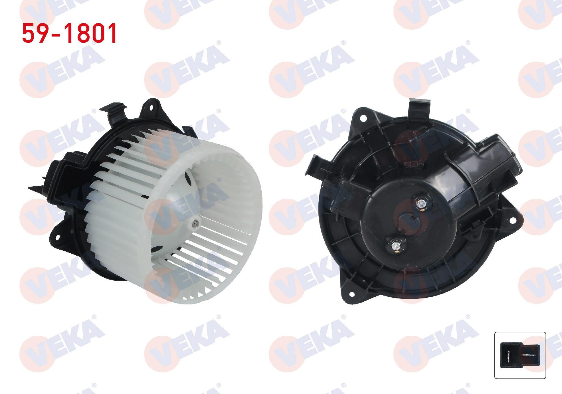 VEKA591801-Kalorifer Motoru