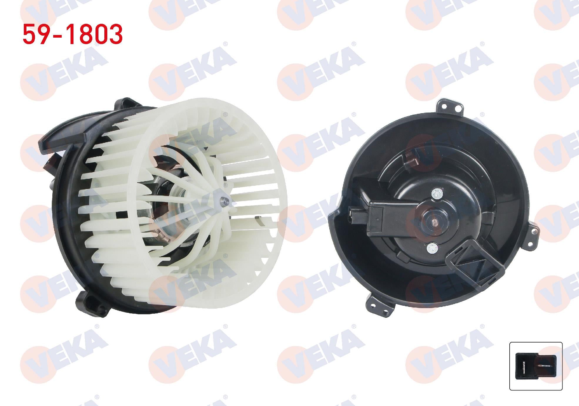 VEKA591803-Kalorifer Motoru