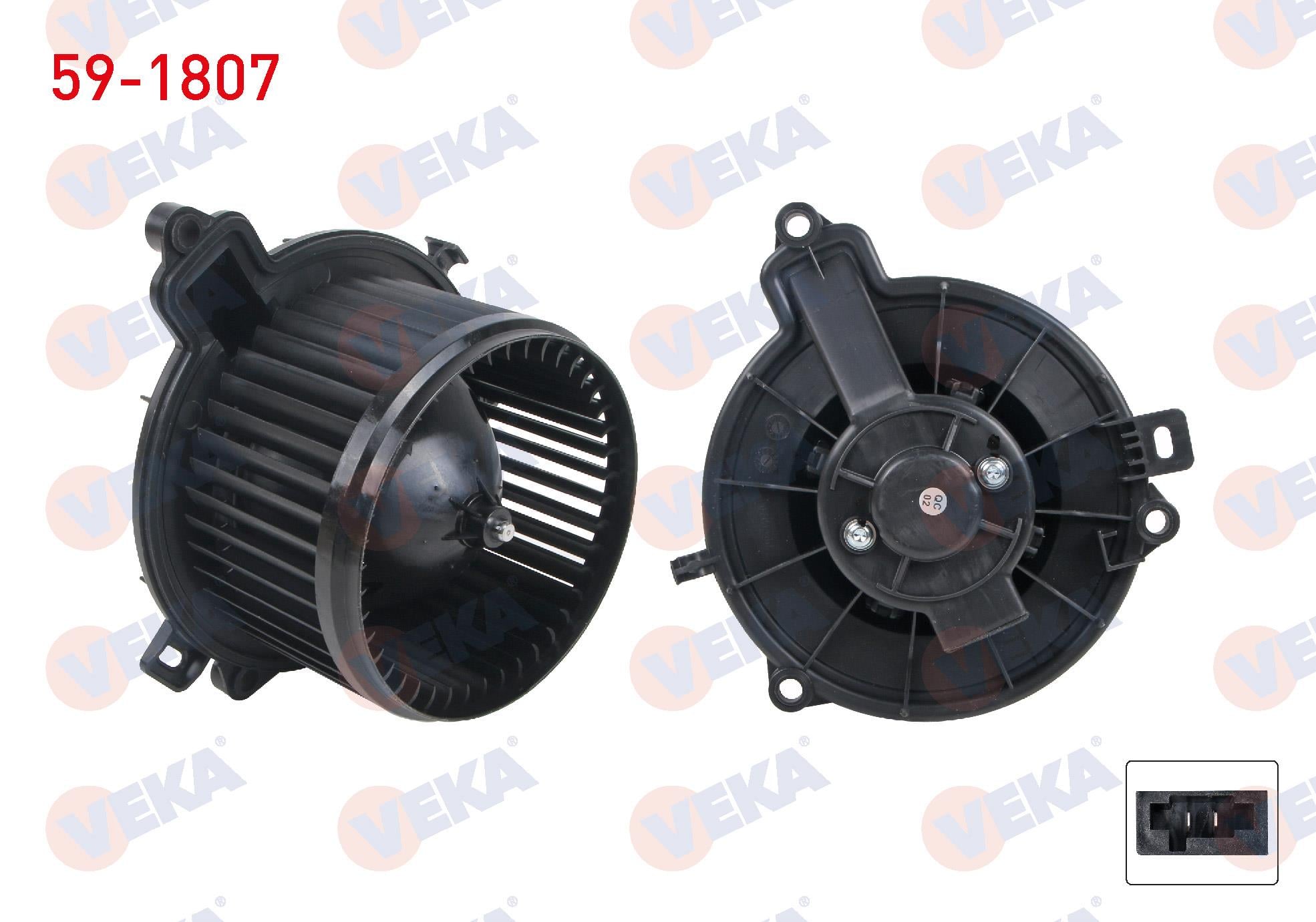 VEKA591807-Kalorifer Motoru