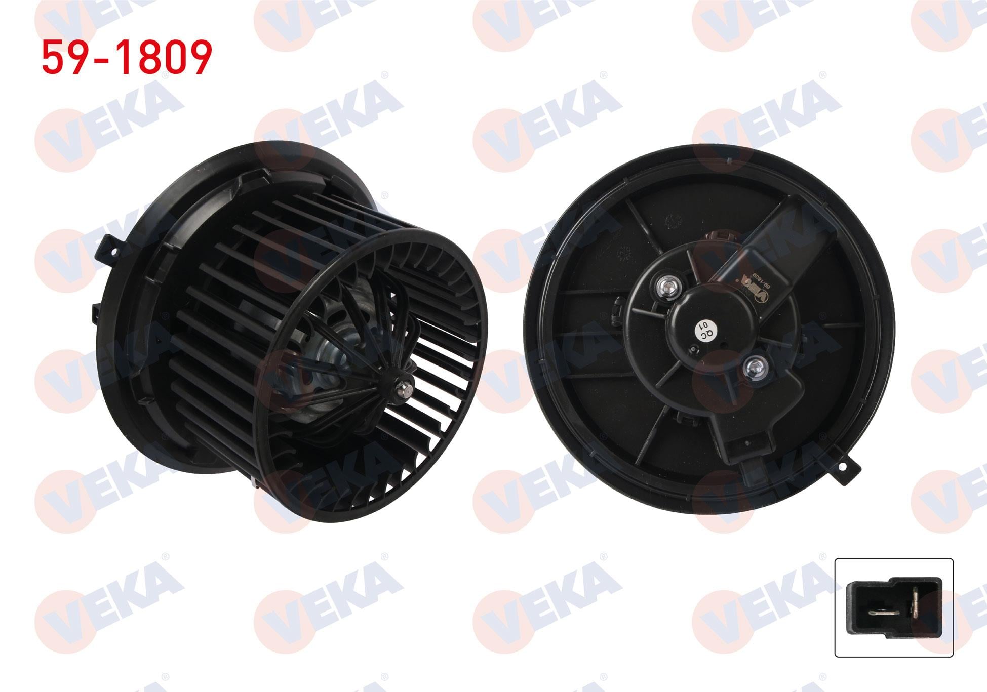 VEKA591809-Kalorifer Motoru