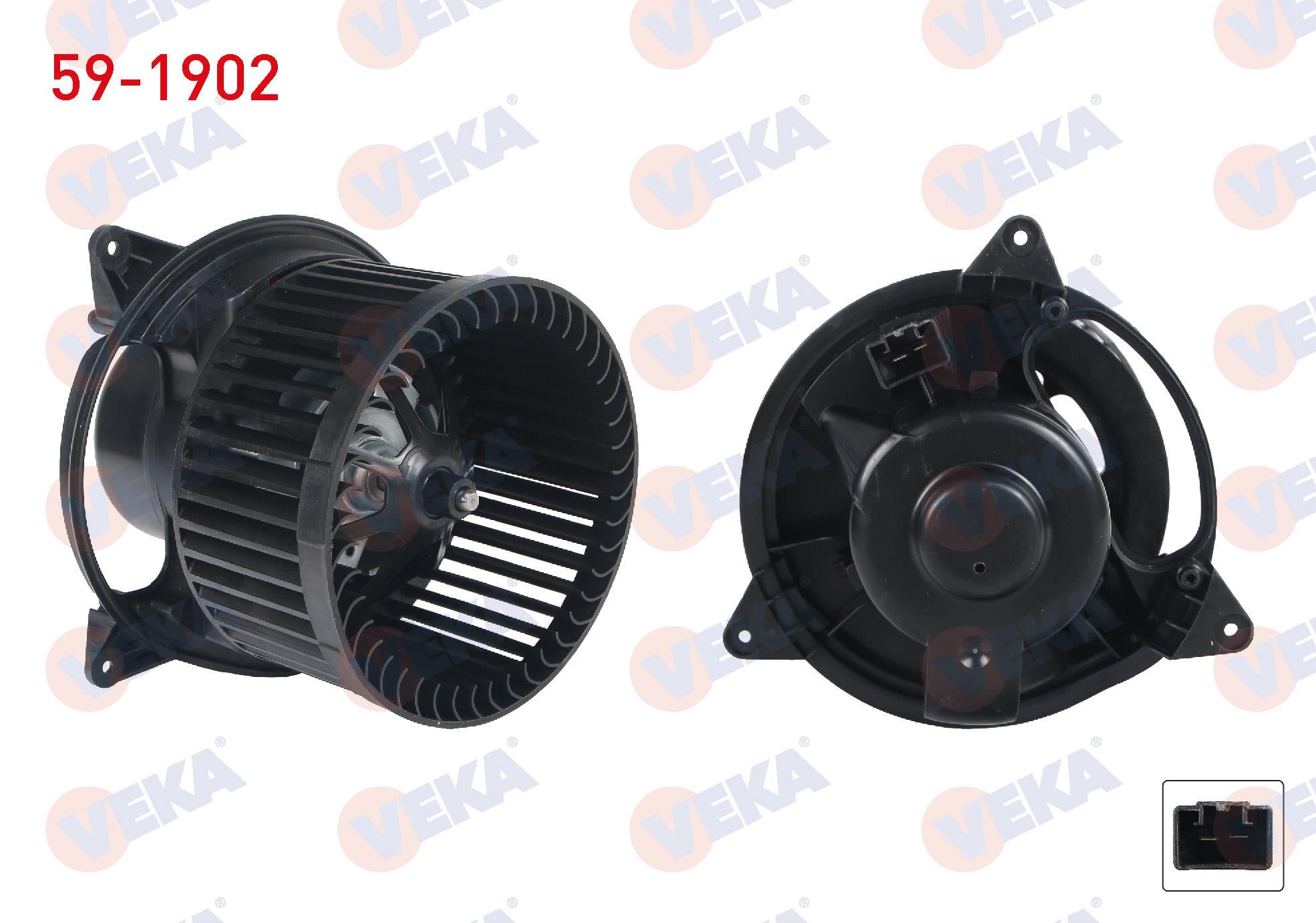 VEKA591902-Kalorifer Motoru