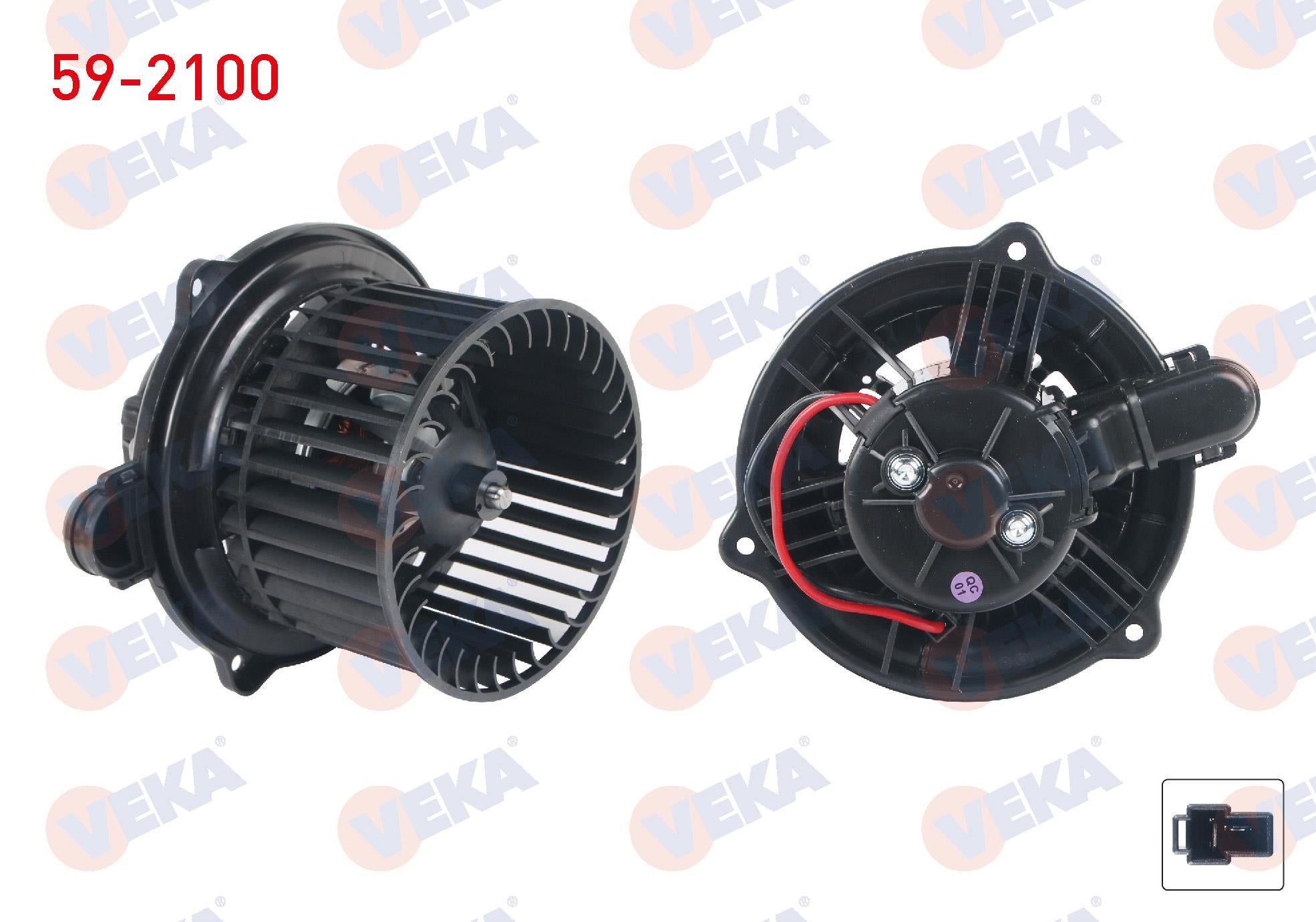 VEKA592100-Kalorifer Motoru
