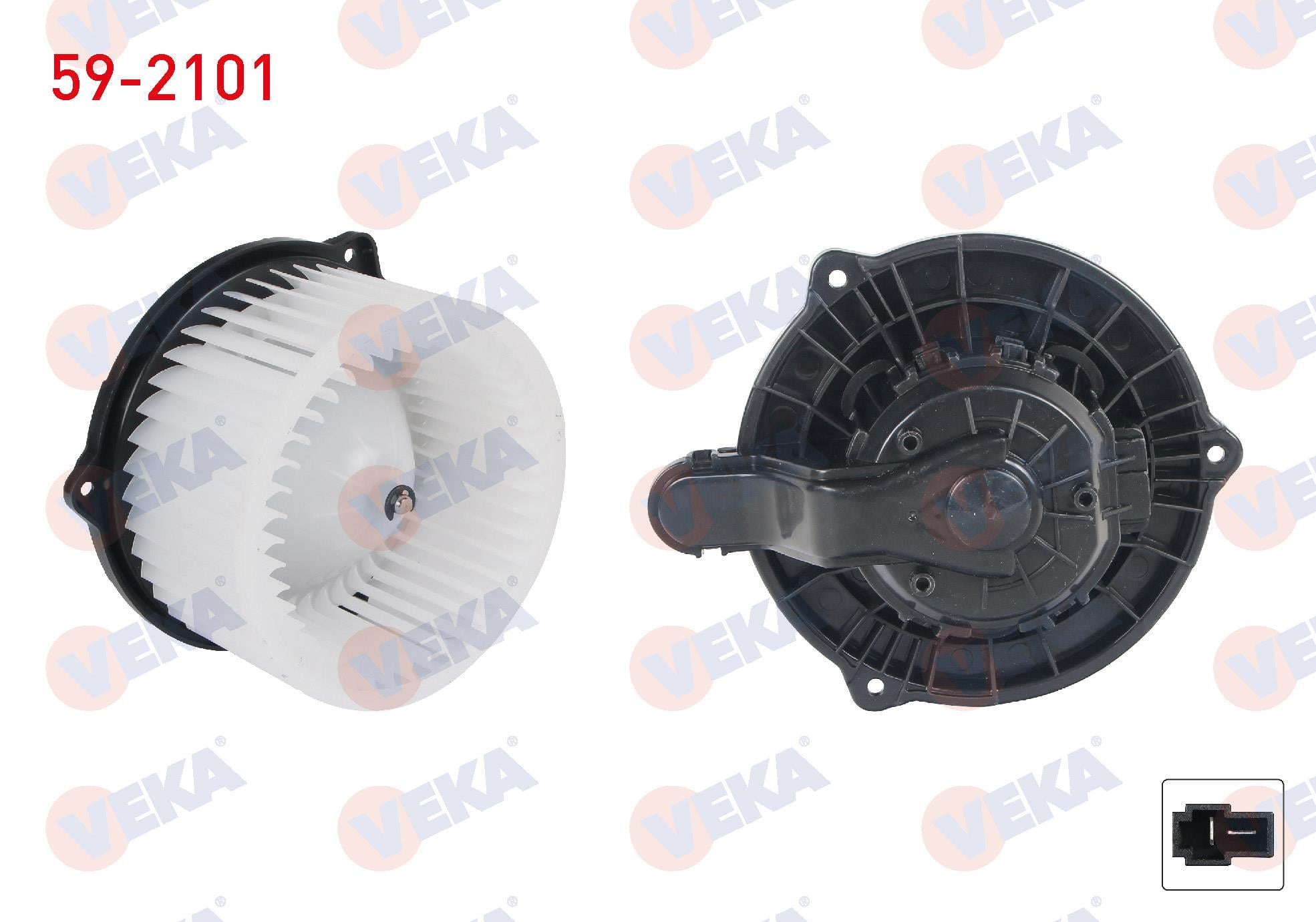 VEKA592101-Kalorifer Motoru