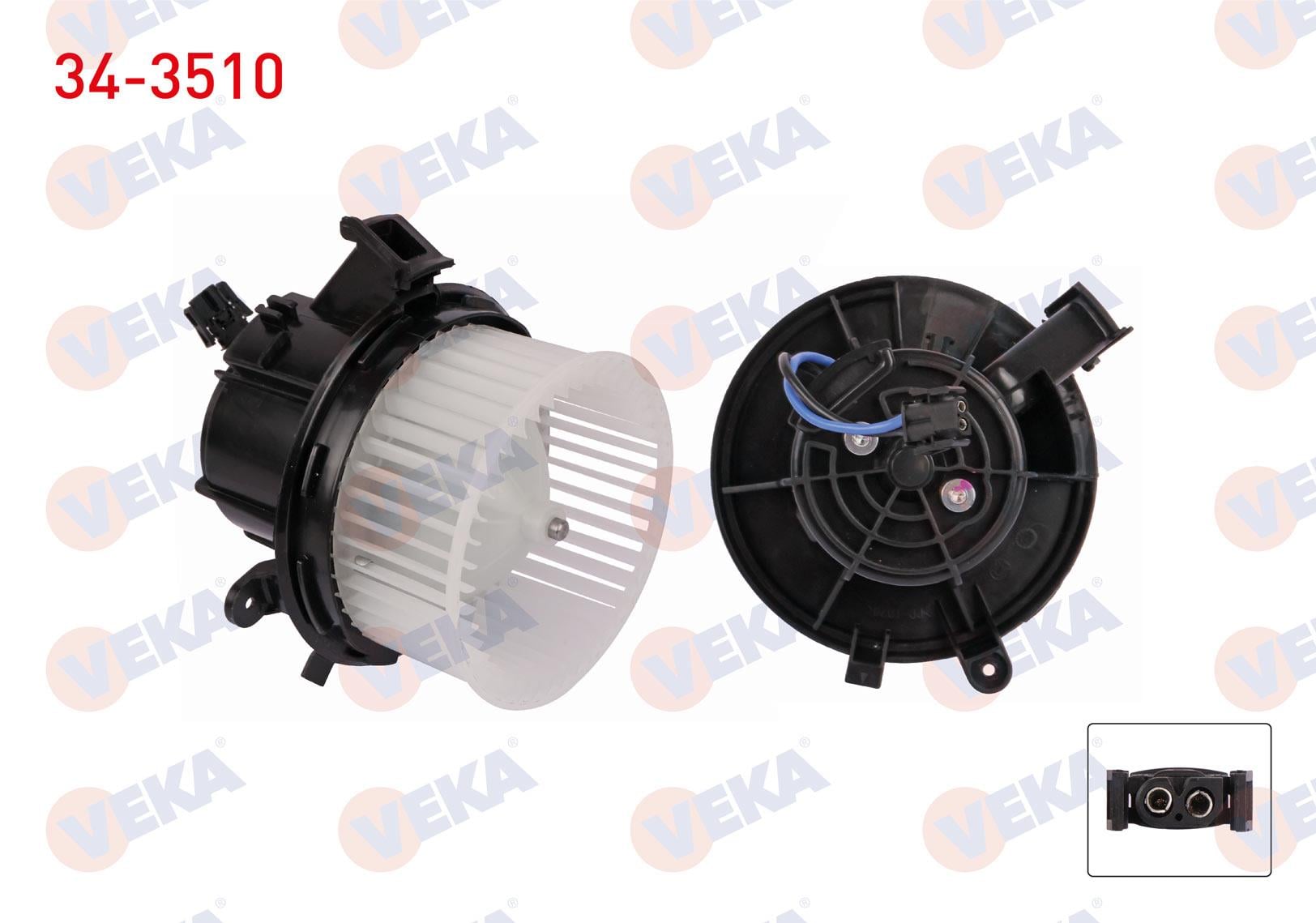 VEKA592810-Kalorifer Motoru