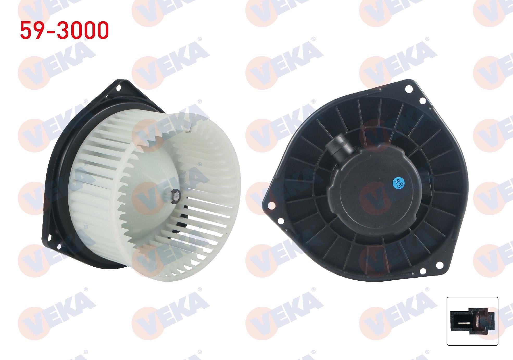 VEKA593000-Kalorifer Motoru