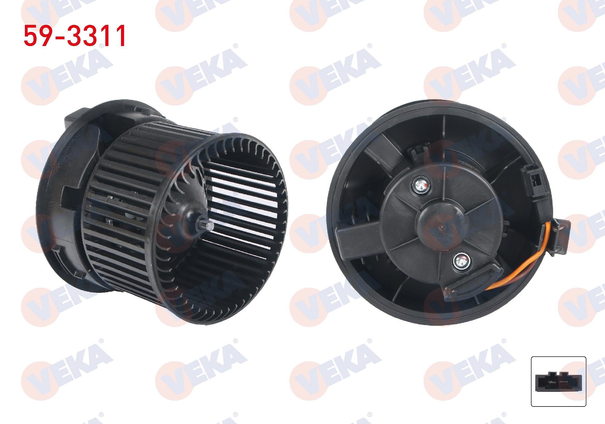VEKA593311-Kalorifer Motoru