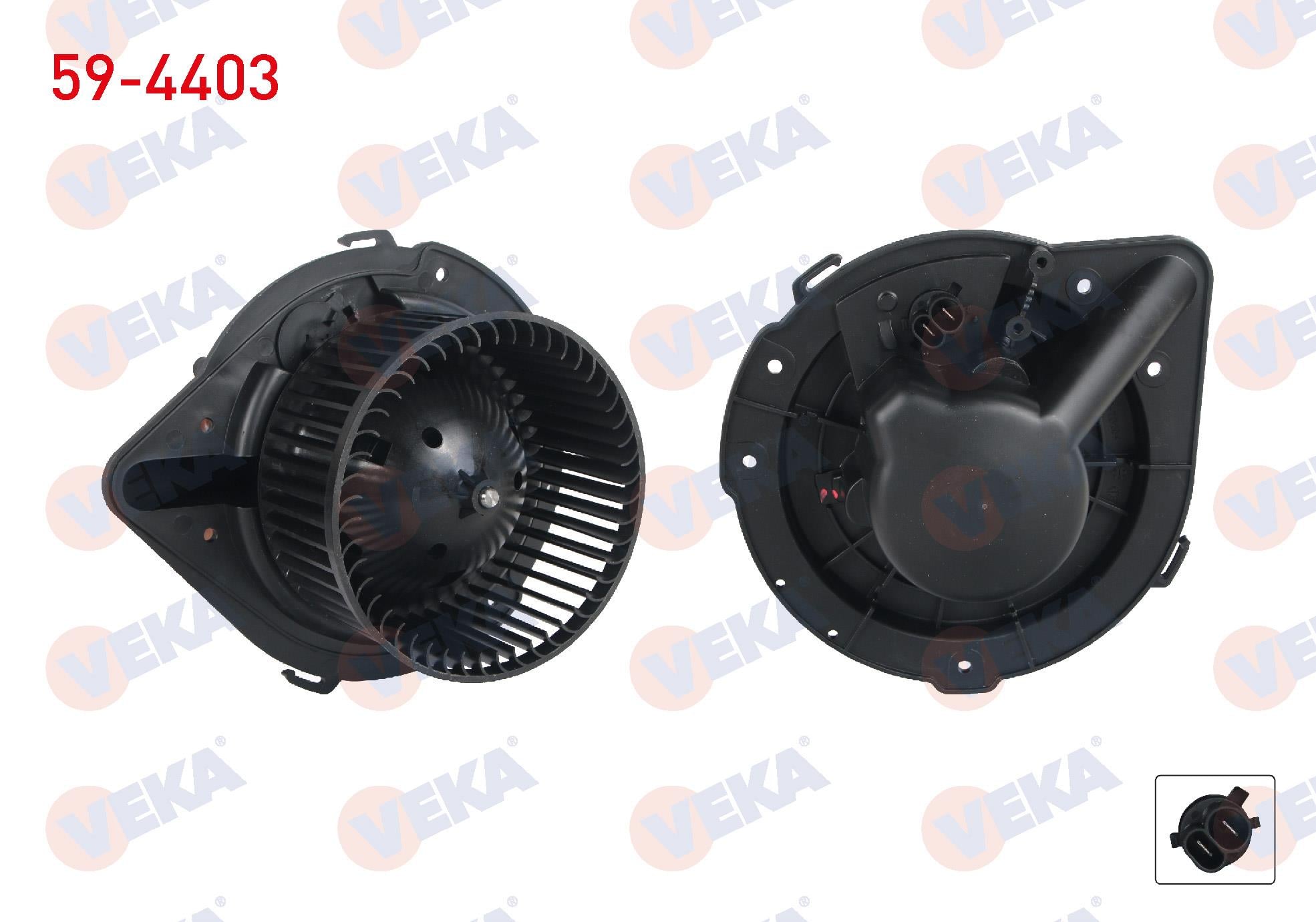 VEKA594403-Kalorifer Motoru