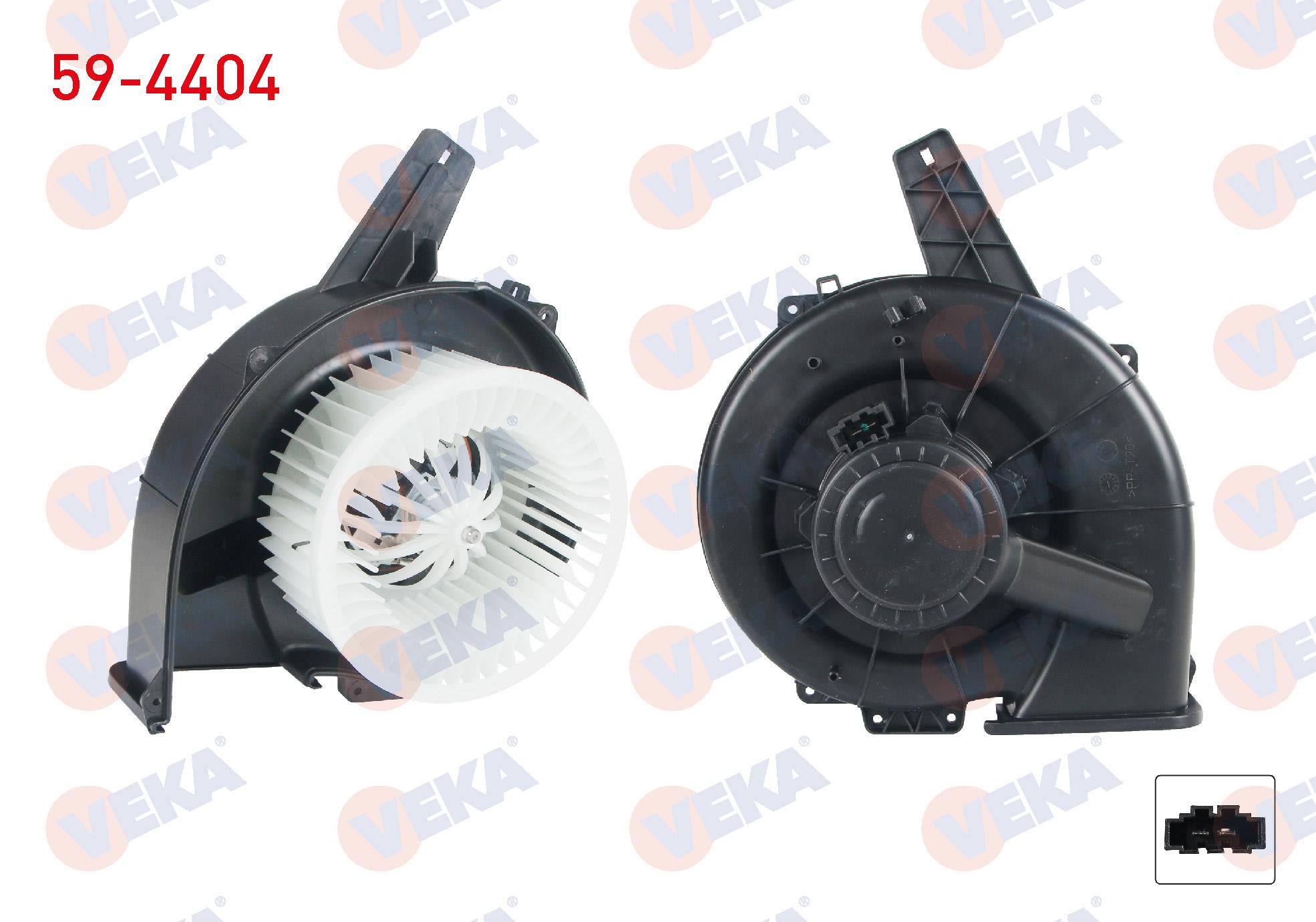 VEKA594404-Kalorifer Motoru