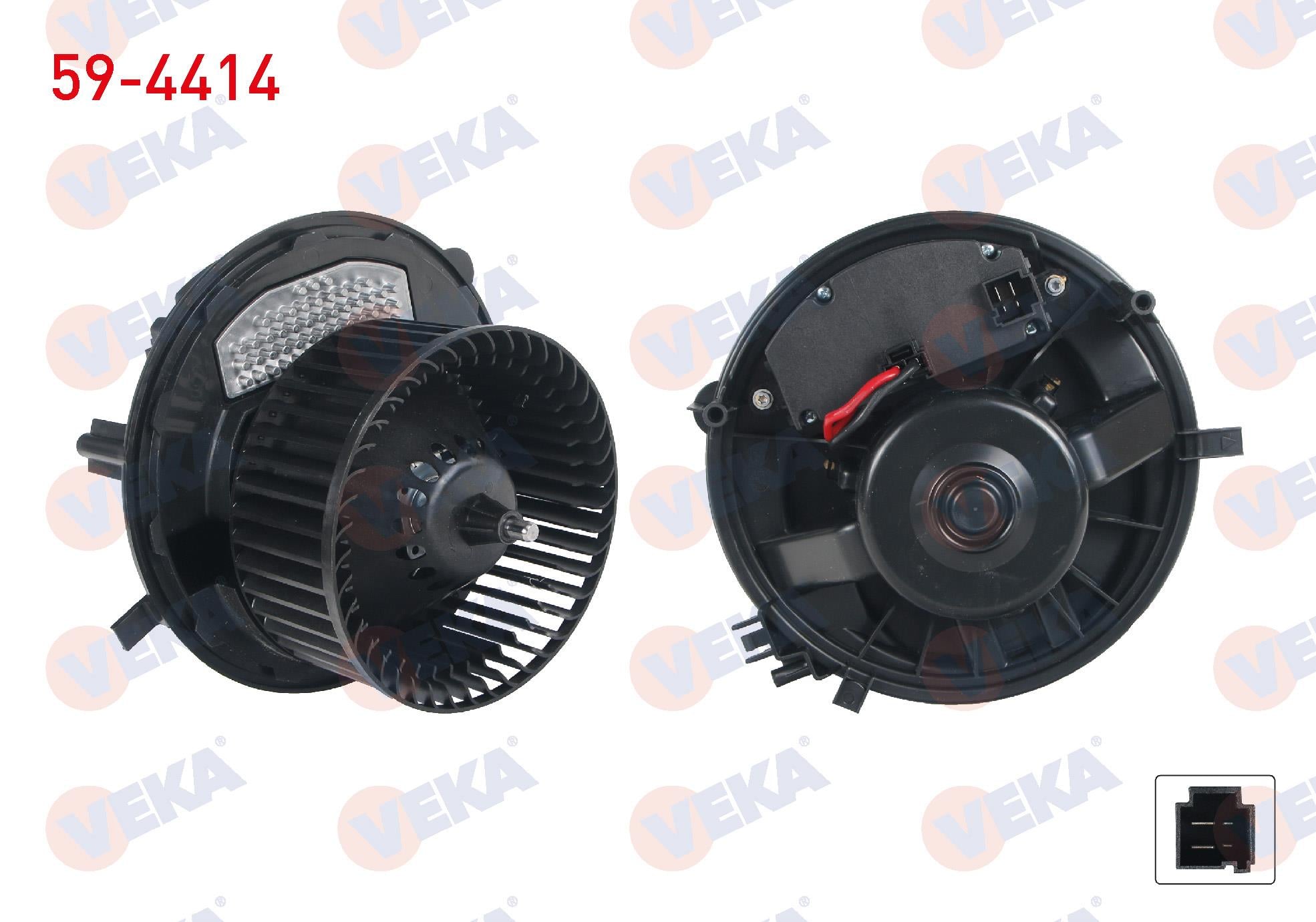 VEKA594414-Kalorifer Motoru