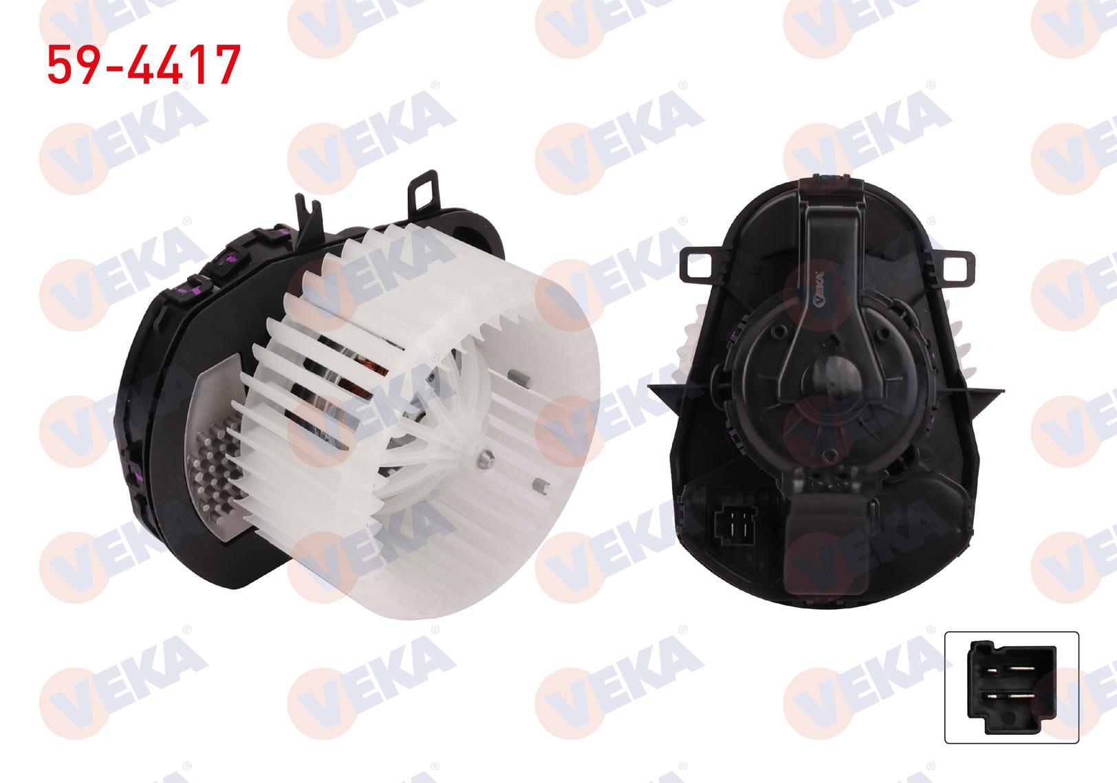 VEKA594417-Kalorifer Motoru