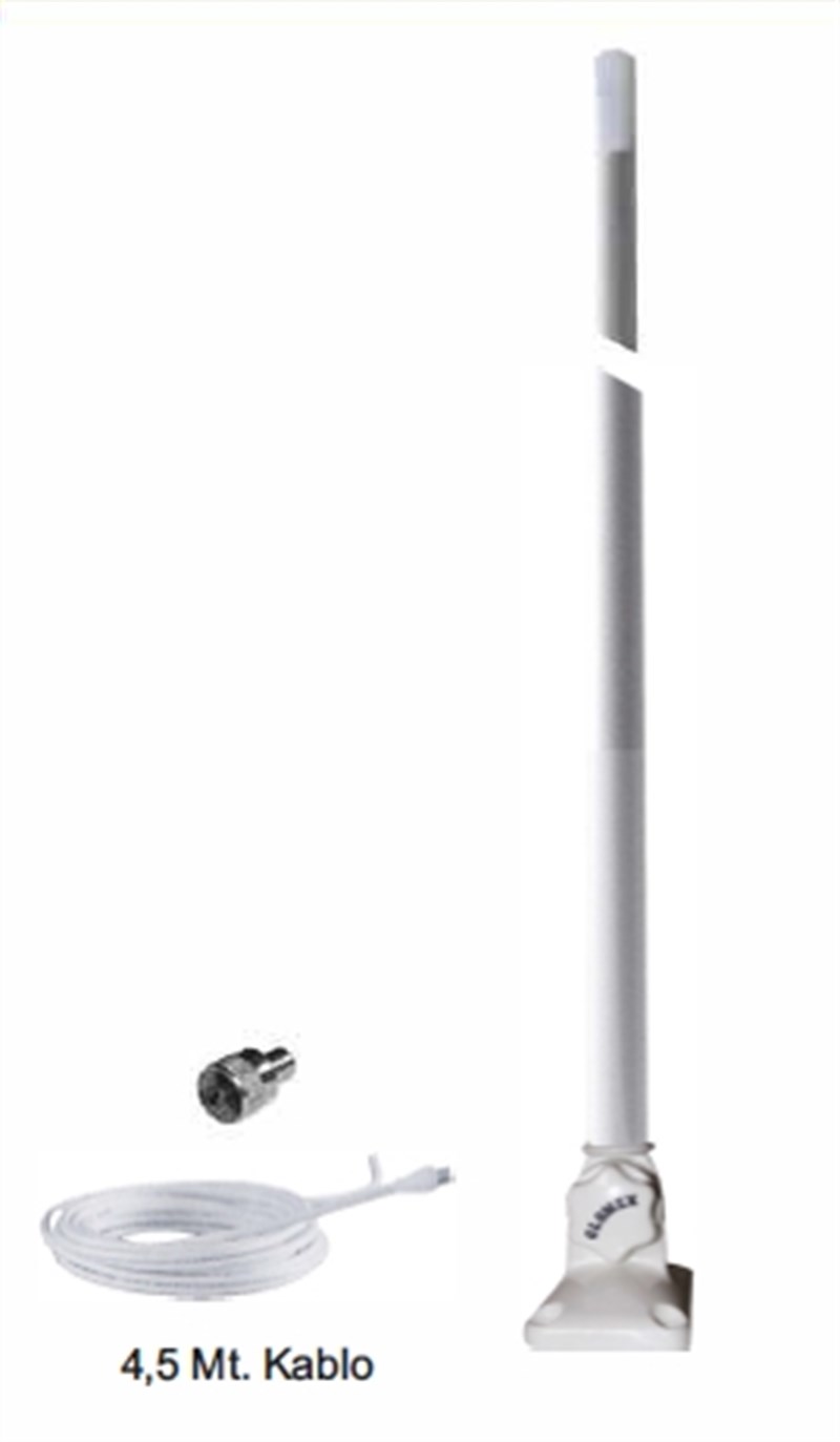 VHF TELSİZ ANTENİ 90CM FİBERGLAS - SR16150