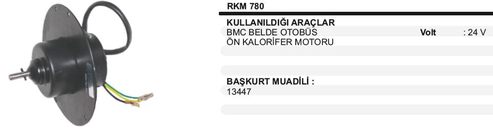 WINWINWWK780-Kalorifer Motoru