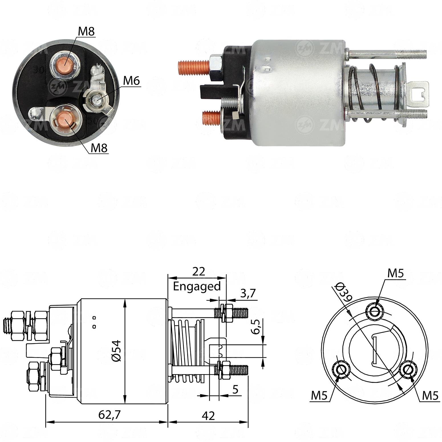 ZM2595-Marş Otomatiği