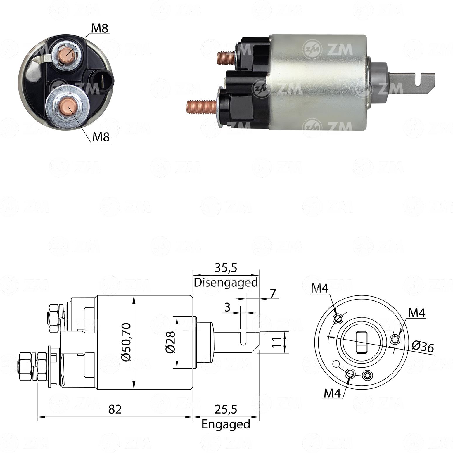 ZM603-Marş Otomatiği