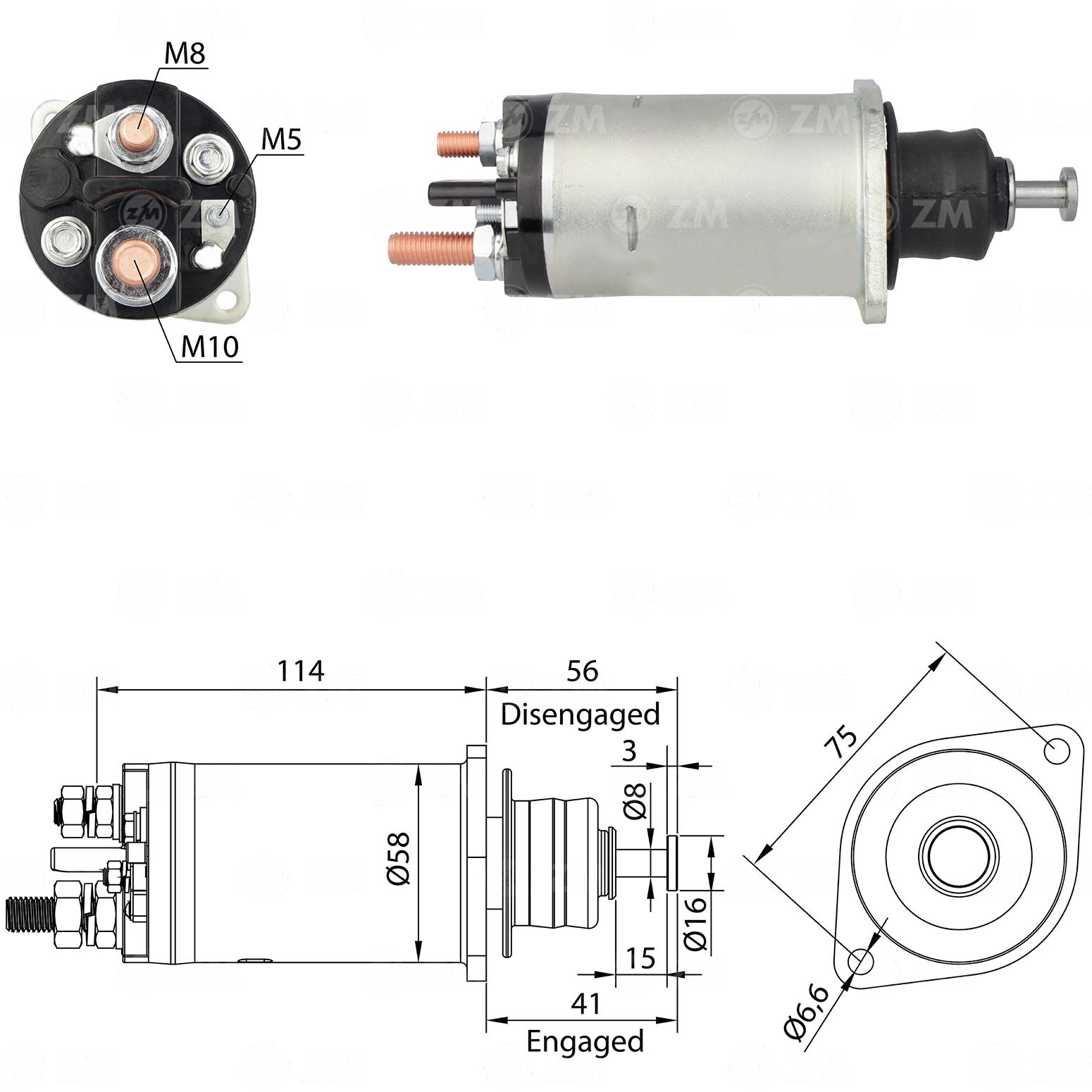 ZM8640-Marş Otomatiği