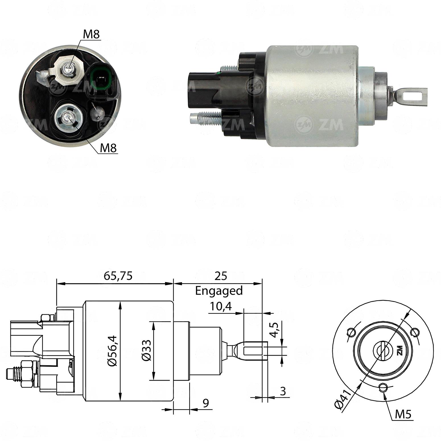 ZM978C-Marş Otomatiği