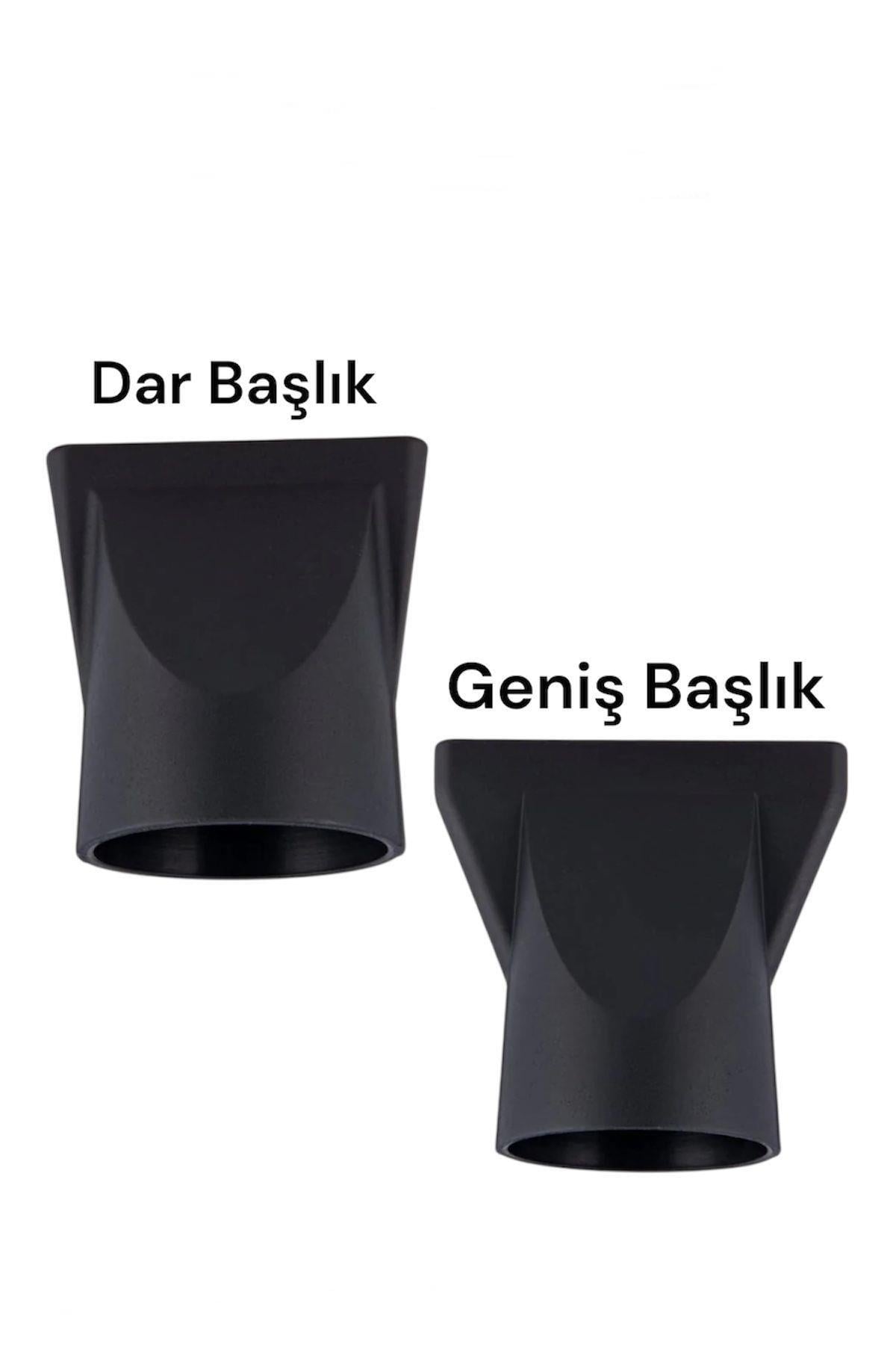 2 Adet Fön Başlığı Dar+Geniş Başlık (Tüm Powertec Modellerine Uygundur)