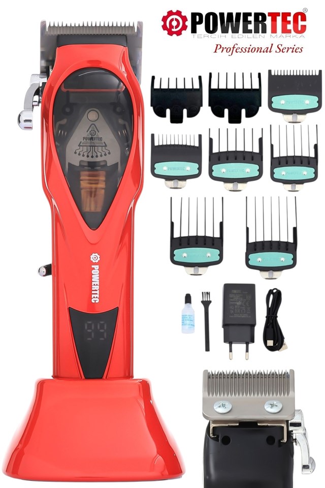 TR-3900 Saç Sakal Kesim Makinesi 10.000 RPM 6