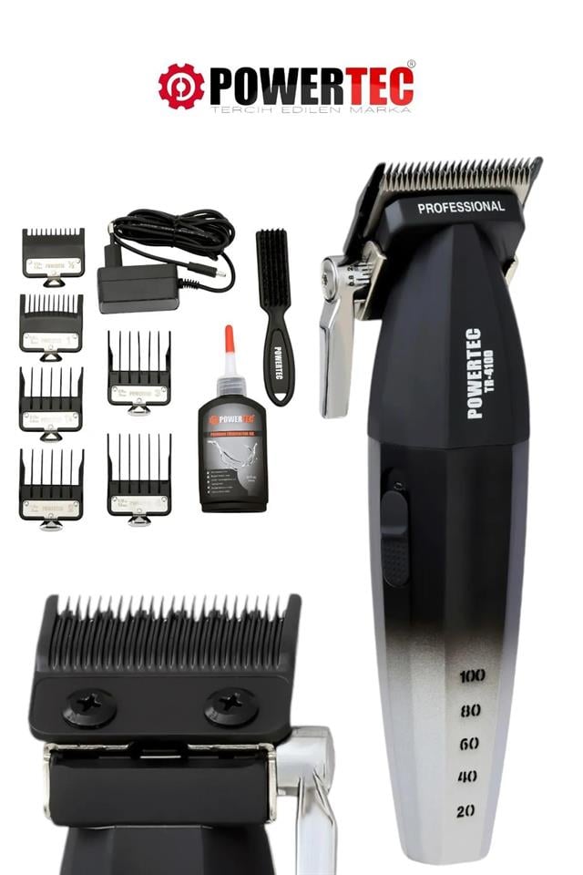 TR-4100 Profesyonel Saç Sakal Tıraş Makinesi 4