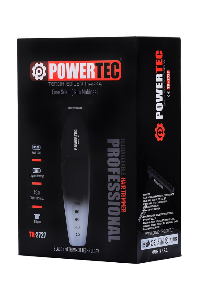 TR-4100 & TR-2727 Profesyonel Tıraş Makinesi 2'Li Set | Erkek Bakım Seti (Makas Hediyeli) 8
