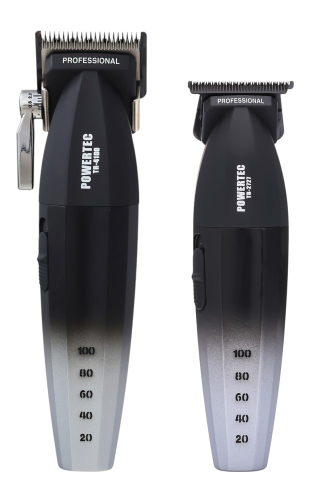 TR-4100 & TR-2727 Profesyonel Tıraş Makinesi 2'Li Set | Erkek Bakım Seti (Makas Hediyeli)