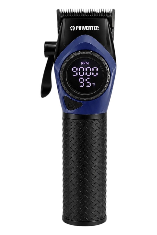 TR-5100 Profesyonel Saç Tıraş Makinesi | 9000 RPM Dijital Ekran | 5000 Mah Li-İon Batarya | Şarjlı Berber Tipi Clipper 16