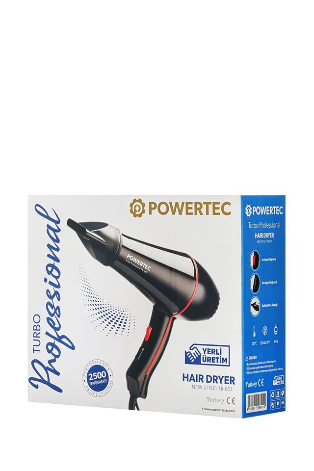 TR-601 Profesyonel Fön Makinesi 2500Watt Performans 7