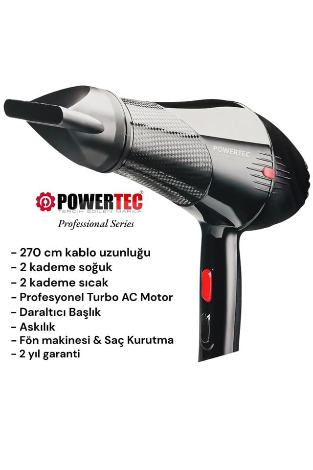 TR-701 Fön Makinesi + Vigo Başlık + Fön Fırçası 6