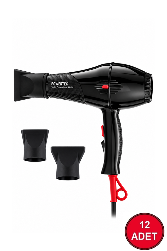TR-701 Profesyonel Fön Makinesi 12 ADET