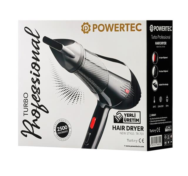 TR-701 Profesyonel Fön Makinesi Performance 2500 5