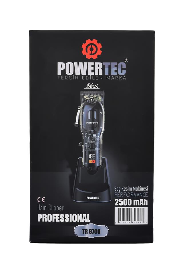 TR-8700 Saç Sakal Tıraş Makinesi (Black) 6