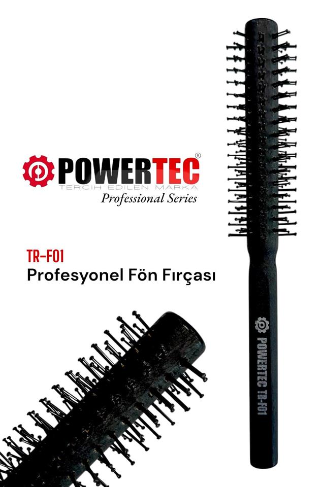 TR-901 Turbo Profesyonel Fön Makinası + Berber Fön Fırçası 8