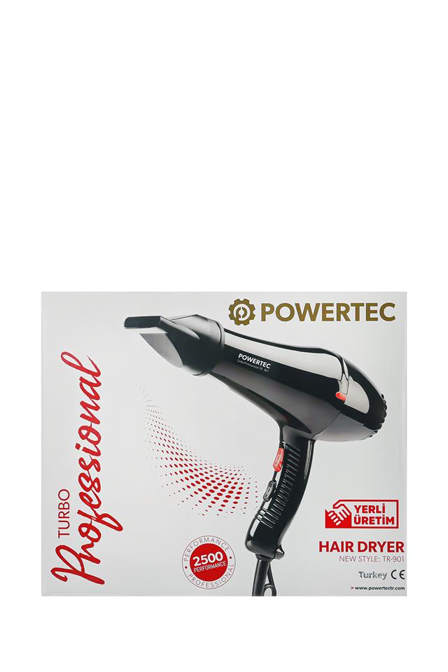 TR-901 Turbo Profesyonel Fön Makinası + Berber Fön Fırçası 7