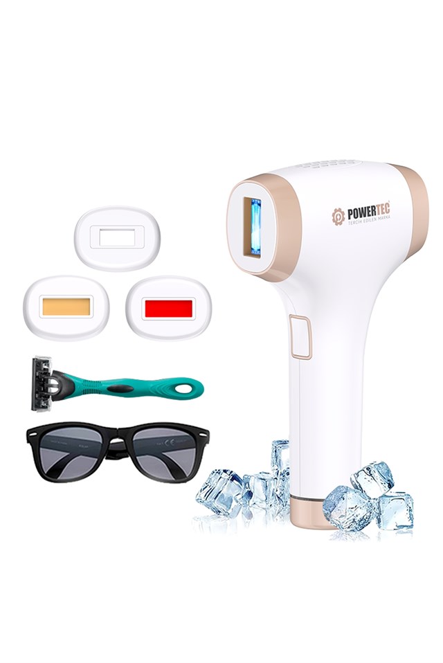 TR-9999 IPL Lazer Epilasyon 999.999 Atım Otomatik/Manuel 9 Modlu | Buz Başlıklı & Taşıma Çantası Hediyeli 2