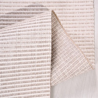 DELTA-Krem/Vizon- Özel Ölçü-Mutfak, Koridor Halısı-Kaymaz Taban-Robot Süpürgeye Uyumlu-Kolay Temizlenebilir-Sisal-Uygun Fiyat