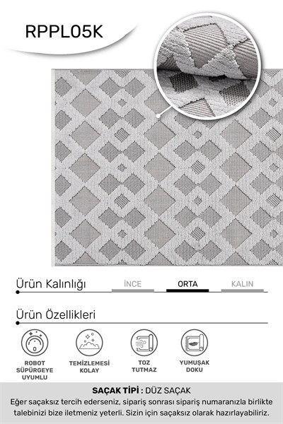 MASAL-Bej/Gri- Özel Ölçü- Oturma Odası, Koridor, Yatak Odası Halısı- Robot Süpürgeye Uyumlu-Kolay Temizlenebilir- Uygun Fiyat