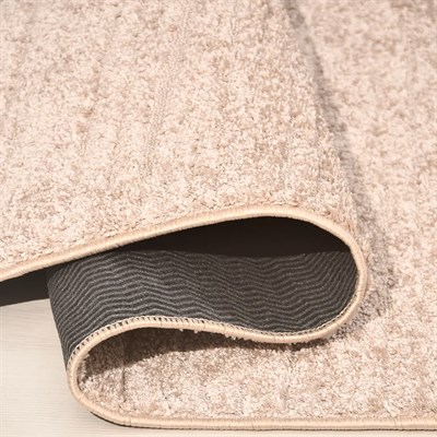 MODA- KAHVE - Yumuşak Dokulu Halı Yolluk %100 Polyester - Kaymaz Taban - Yıkanabilir - Özel Ölçü - Uygun Fiyat