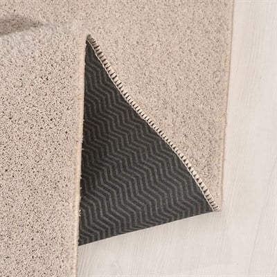 Mars-GÜMÜŞ/BEJ-Premium Kadifemsi Halı Oturma Odası-Salon-Mutfak-Kaymaz Taban -Yıkanabilir-Modern