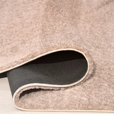 POLY Peluş Halı-Vizon -  Salon-Mutfak-Antre-Oturma Odası-Yumuşak-Kaymaz Taban-Yıkanabilir–Modern-Uygun Fiyat