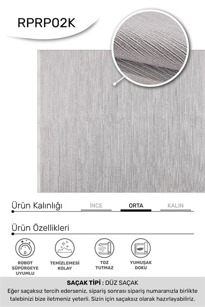 ROSA-Bej- Özel Ölçü- Oturma Odası, Koridor, Yatak Odası Halısı- Robot Süpürgeye Uyumlu-Kolay Temizlenebilir- Uygun Fiyat
