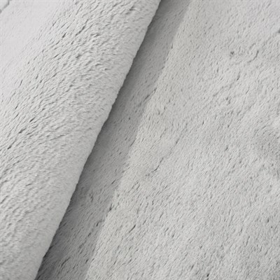 Tavşan Poly Peluş Halı -Gri- Yüksek Kalite-Ekstra Yumuşak - Kaymaz Özel Tabanlı - Özel Ölçü