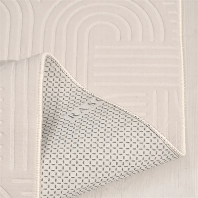 Valen - Beyaz-Salon-Oturma Odası-Mutfak-Yıkanabilir-Robot Süpürge-Kaymaz Taban-Modern